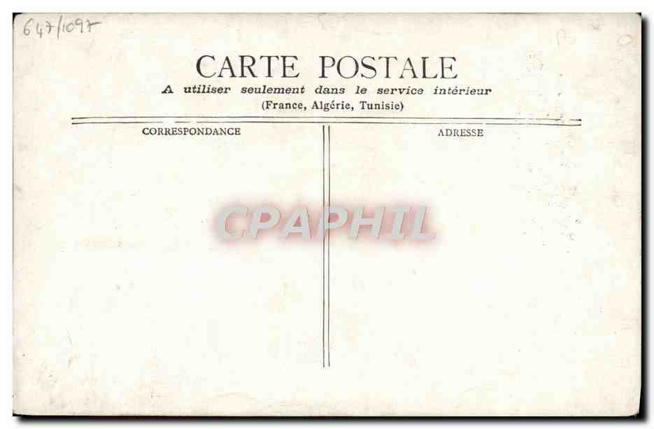 CPA Theatre Cautin & Berger De Brives Paris aux Varietes — Verso