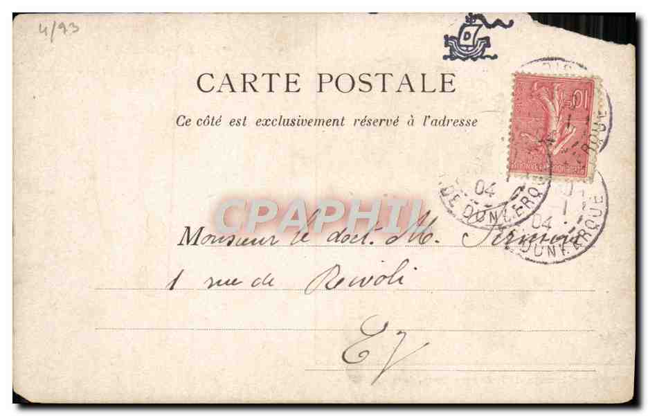 CPA Theatre Mlle Mylo d'Arcylle et M Armand Bour dans Infidele Theatre La Bodiniere — Reverso