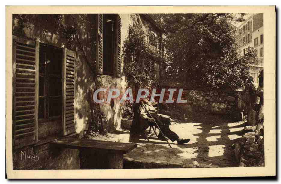 CPA Paris Montmartre Cabaret du Lapin Agile le pere Frede