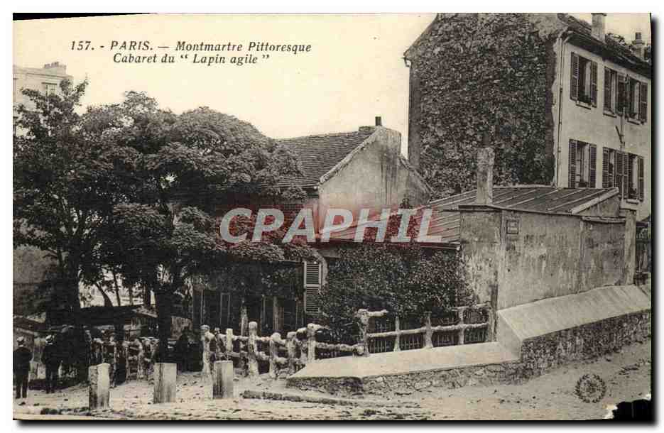 CPA Paris Montmartre Cabaret du Lapin Agile 