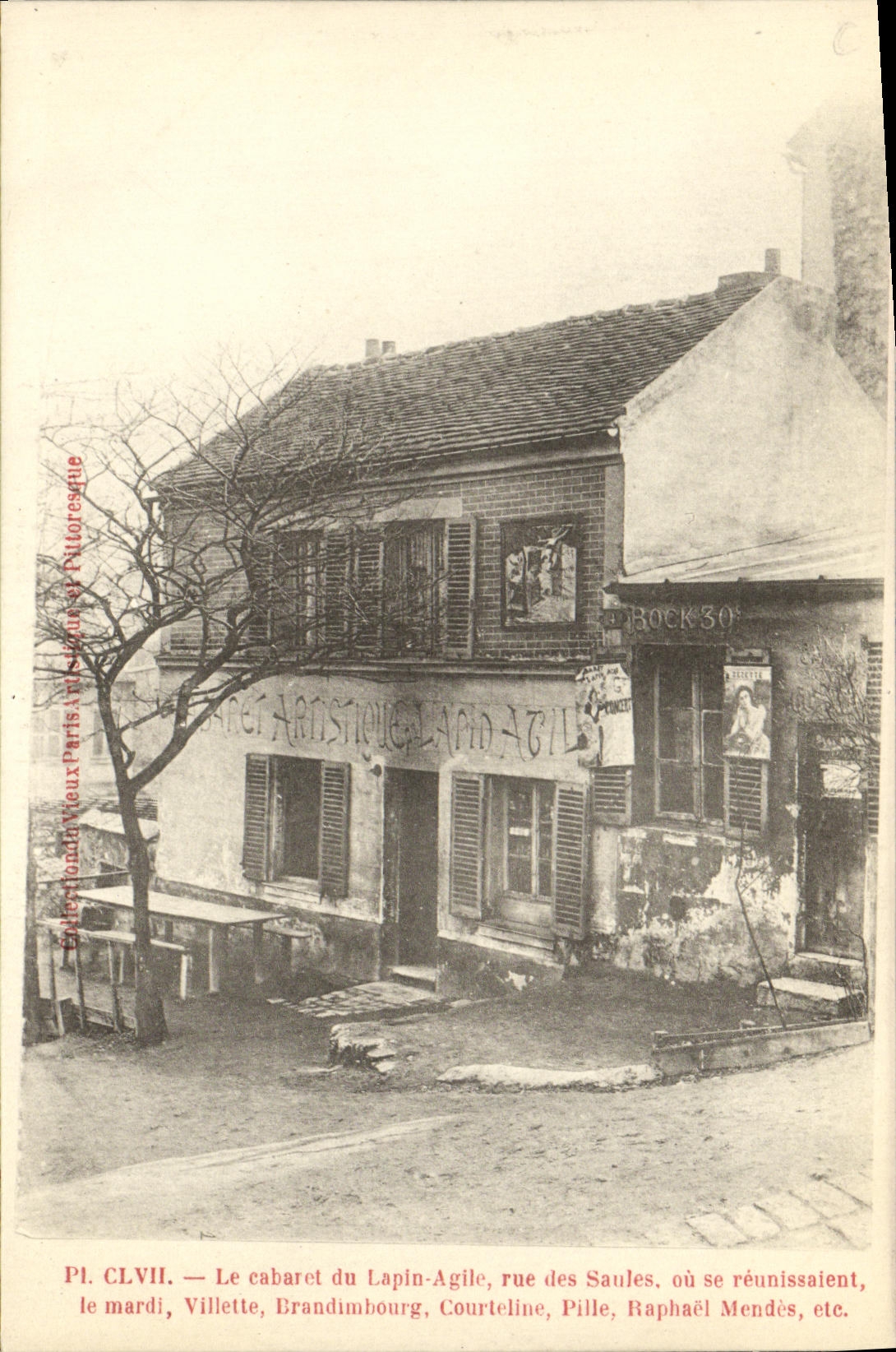 CPA Paris Montmartre Cabaret du Lapin Agile 