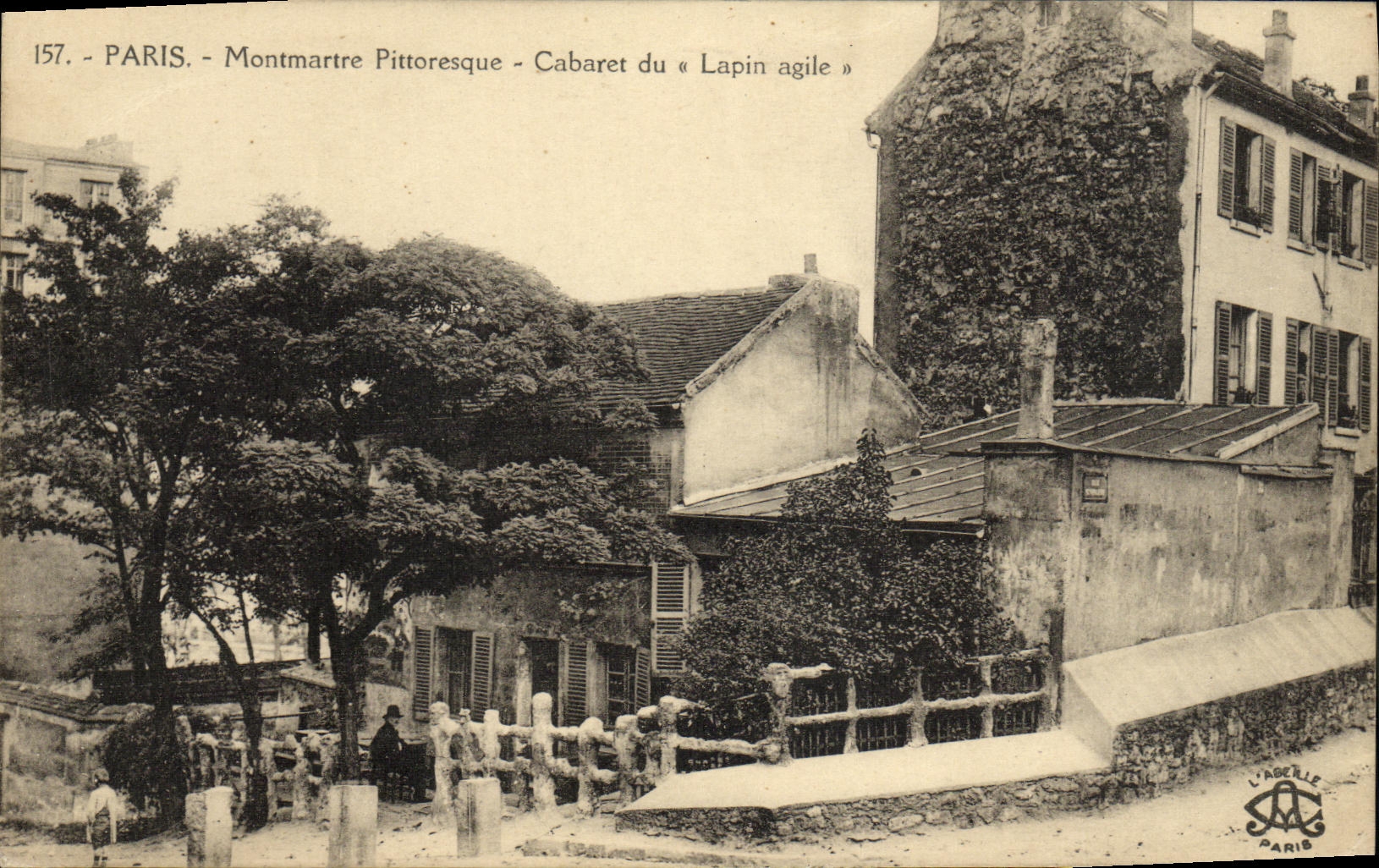 CPA Paris Montmartre Cabaret du Lapin Agile 
