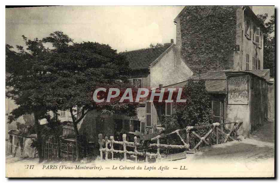 CPA Paris Montmartre Cabaret du Lapin Agile 