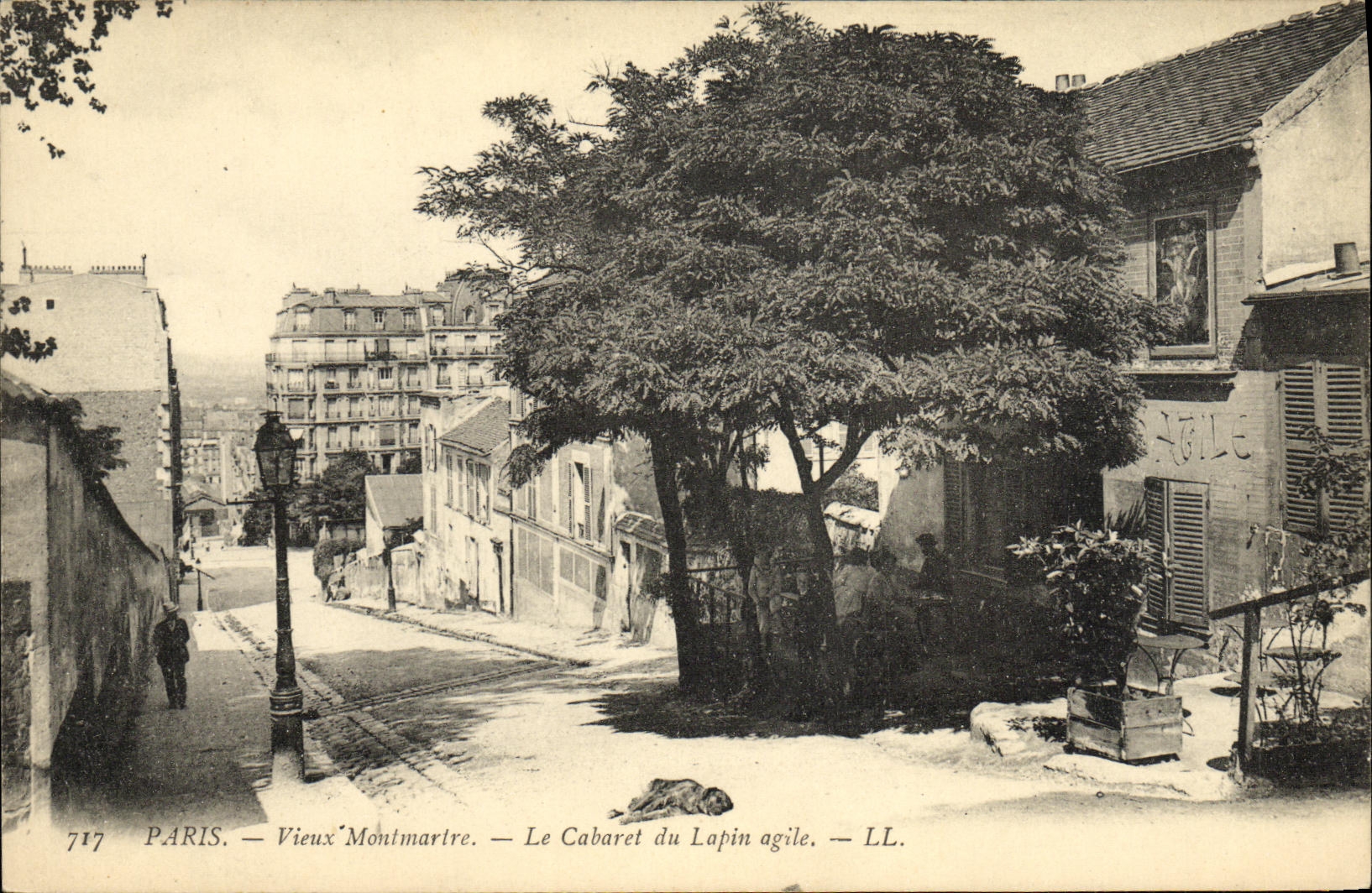 CPA Paris Montmartre Cabaret du Lapin Agile 