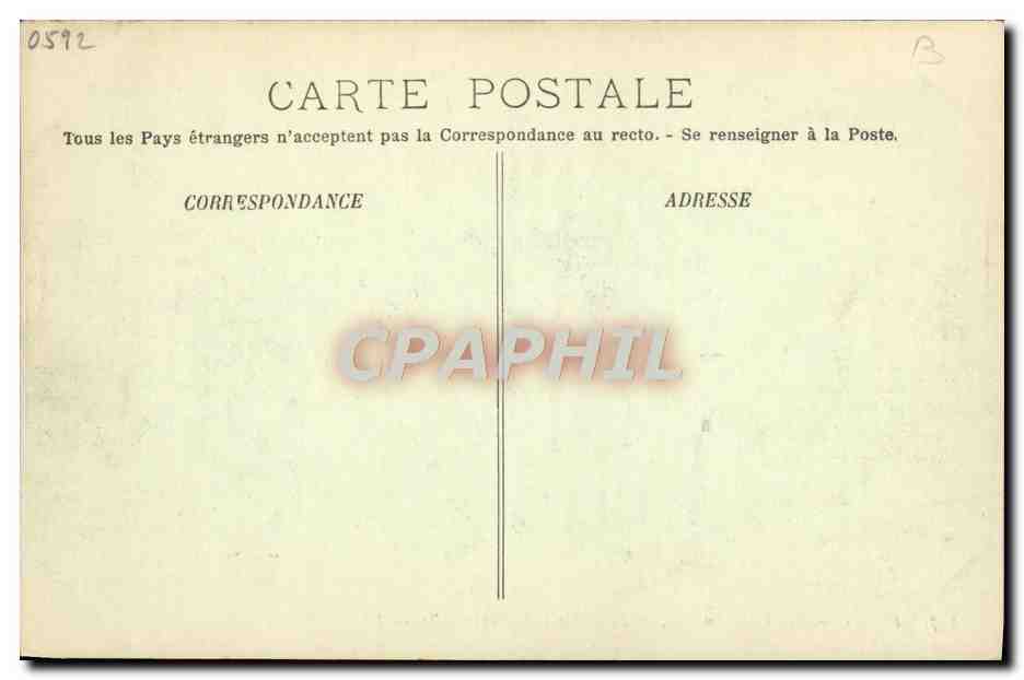 CPA Paris Montmartre Cabaret du Lapin Agile  — Rückseite