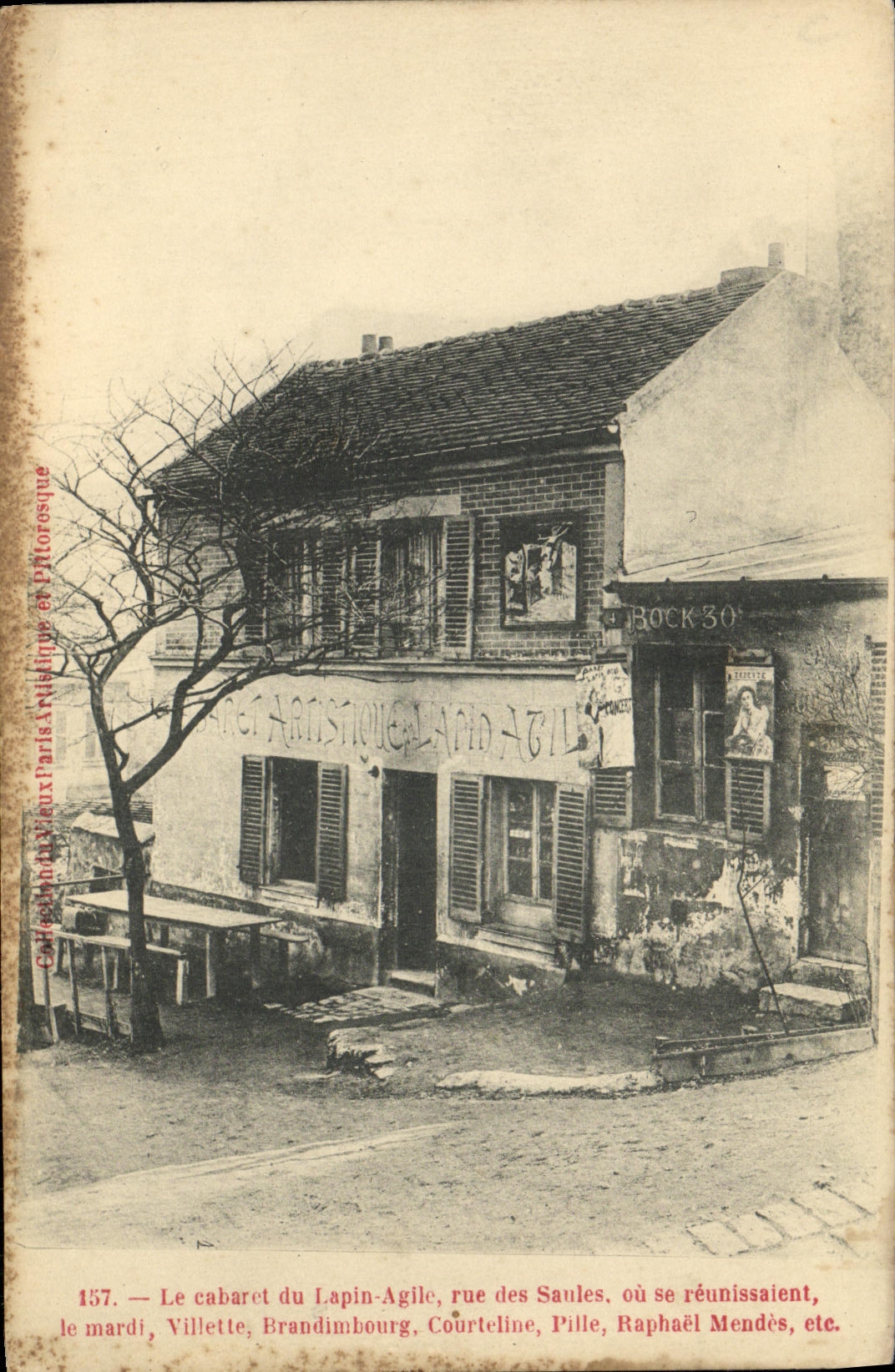 CPA Paris Montmartre Cabaret du Lapin Agile 
