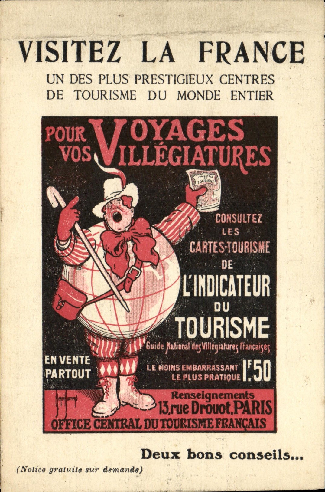 CPA Visitez la France Rue Drouot Paris 