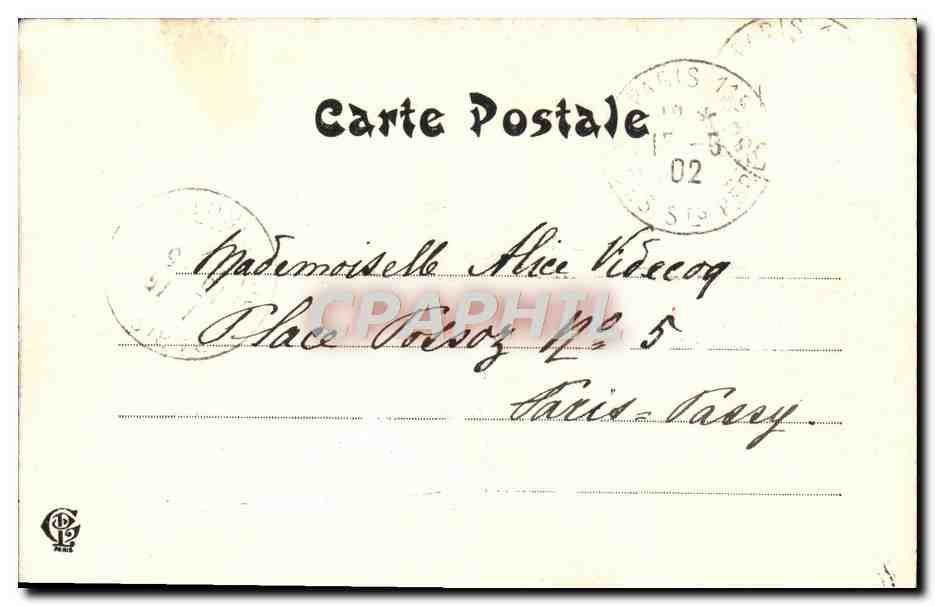 CPA Fantaisie Femme Le rubis Chamouin — Reverso