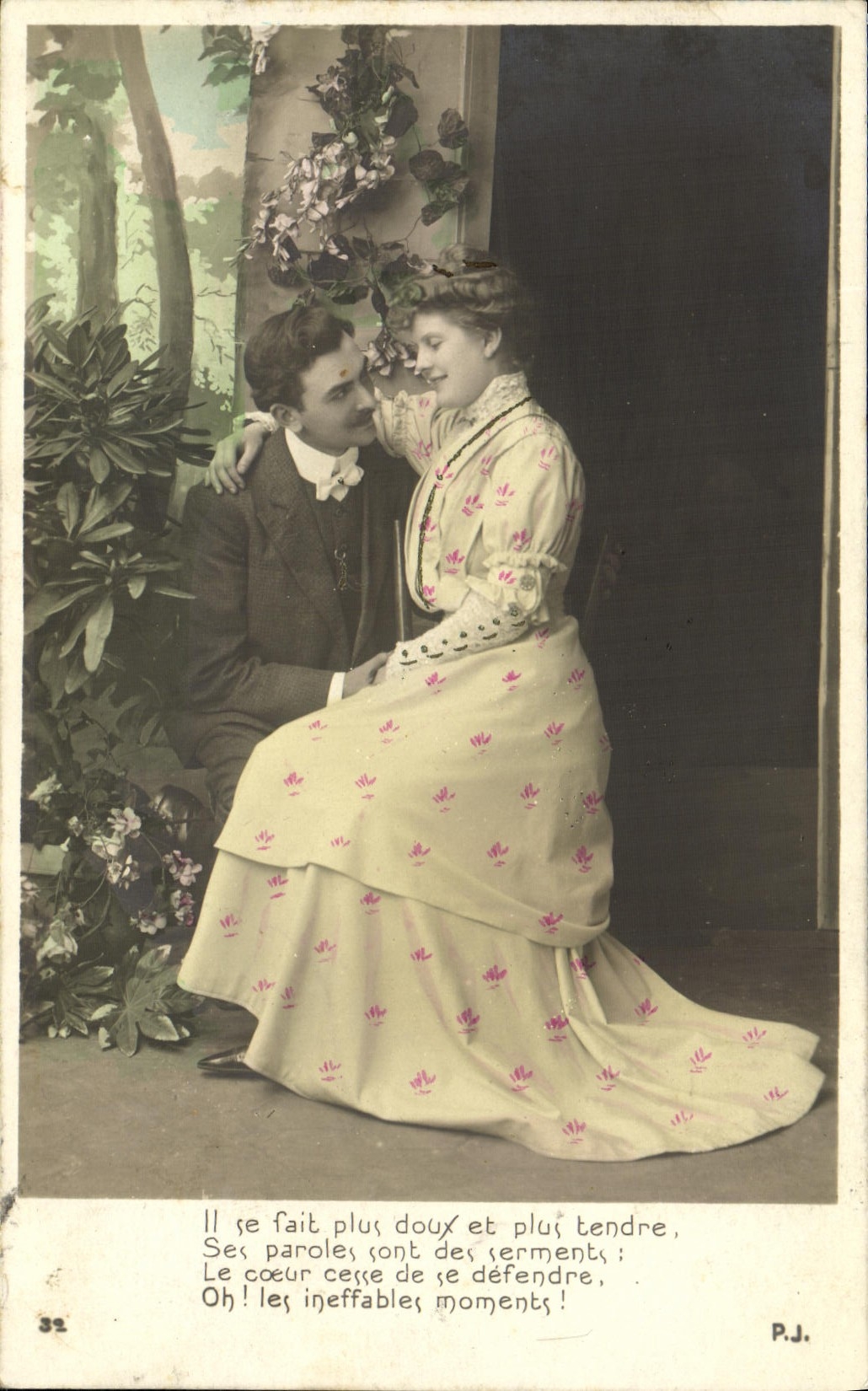 Liebespaar — romantische Szene — P.J. n°32