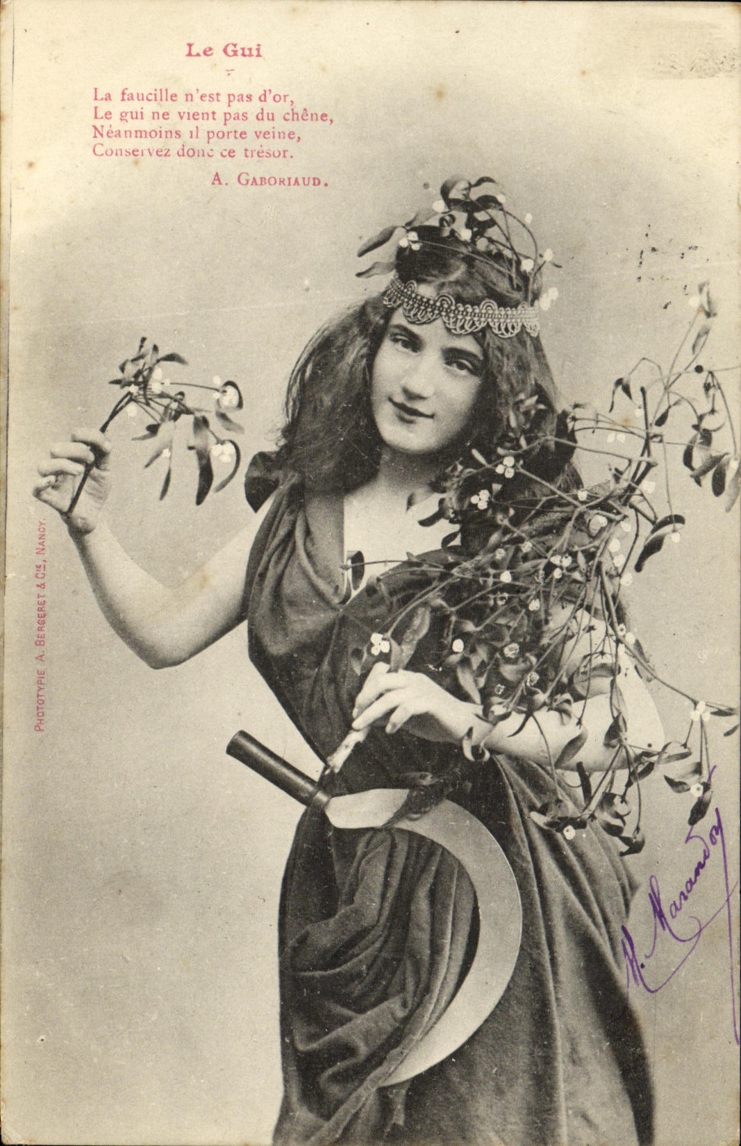 Il Guercio — Poème di A. Gaboriaud — Fototipia A. Bergeret & Cie, Nancy