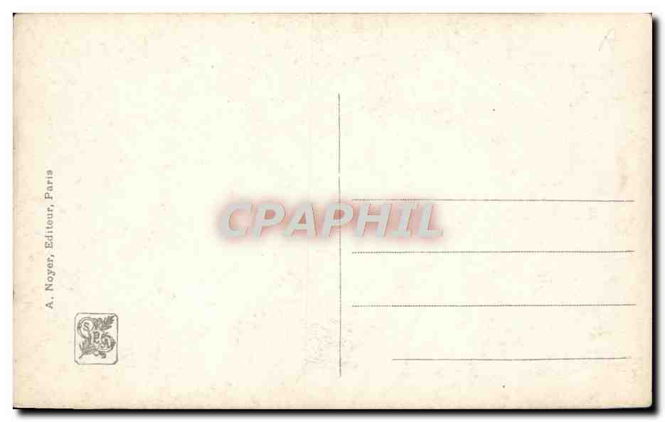 CPA Fantaisie Salon 1914 Marchand Le passeur  — Verso