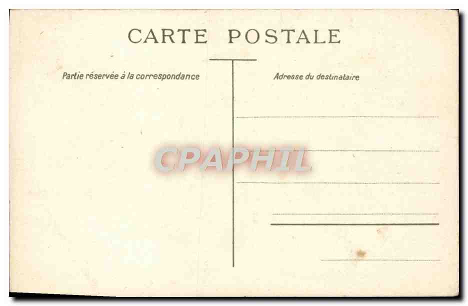 CPA Fantaisie Petits Hollandais Chaussures Raoul Enfants Moulin a vent Coq Poule — Back