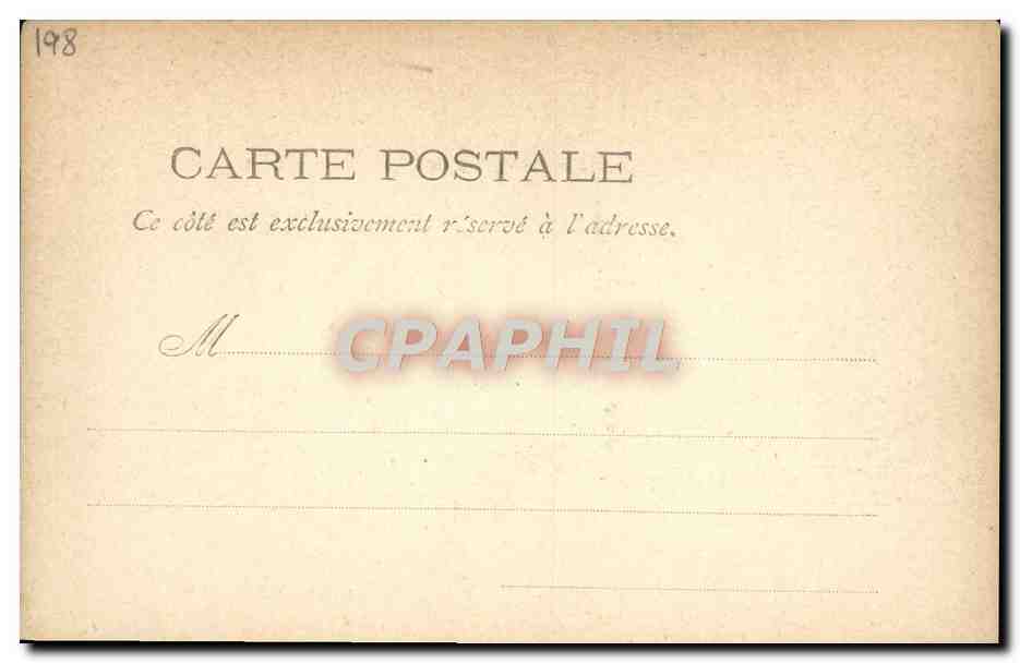 CPA Bateau Le garde cotes Tempete — Verso