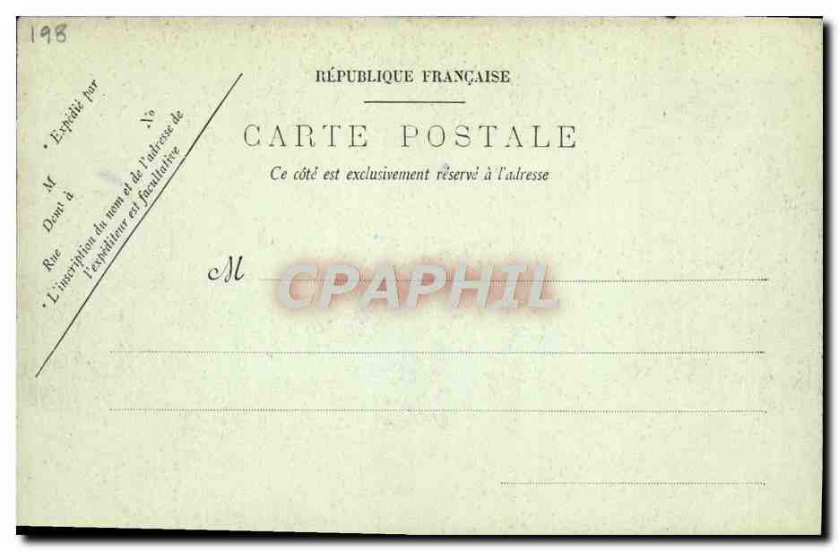CPA Bateau Le Dupuy de lome Croiseur Cuirasse — Verso