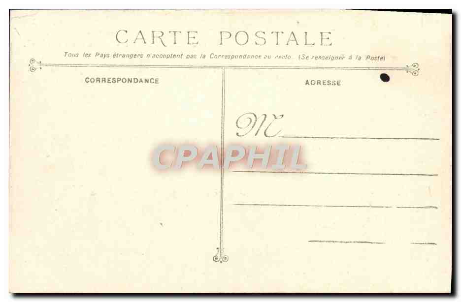 CPA Bateau Jules Ferry Croiseur Cuirasse — Verso