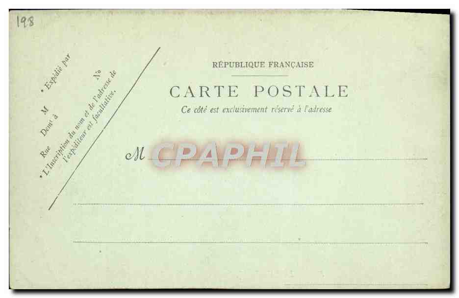 Le "Vauban", Cuirassé de Croisière — A. Bougault, n° 586 — Verso
