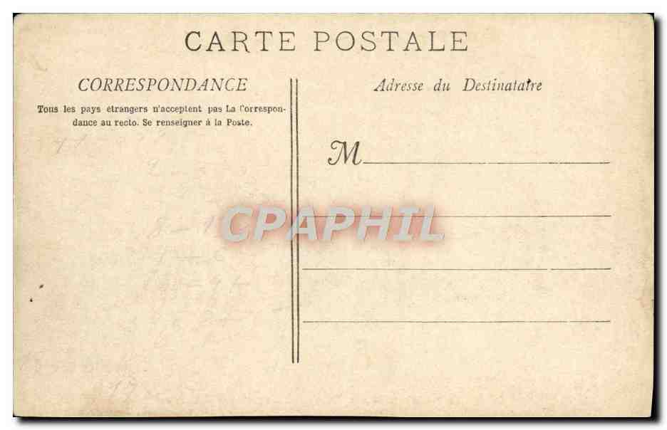 Le "Charles-Martel" Cuirassé d'escadre à Tourelles — A. Bougault, n° 519 — Verso