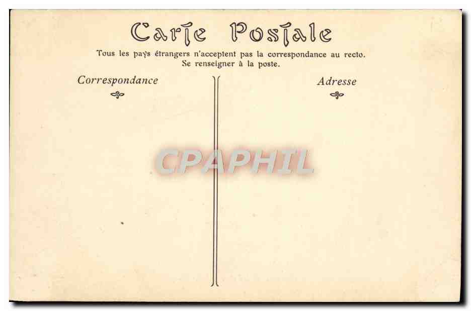 CPA Bateau Carnot cuirasse de premeir rang — Verso