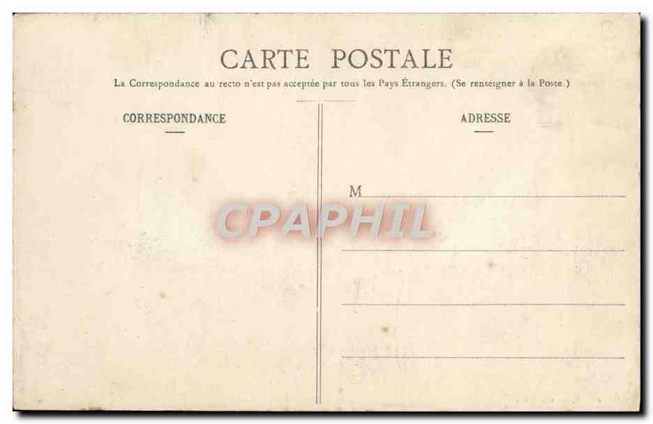 Le Henri IV — Guirassé Garde-Côtes — Collection P. K., Cherbourg — Verso