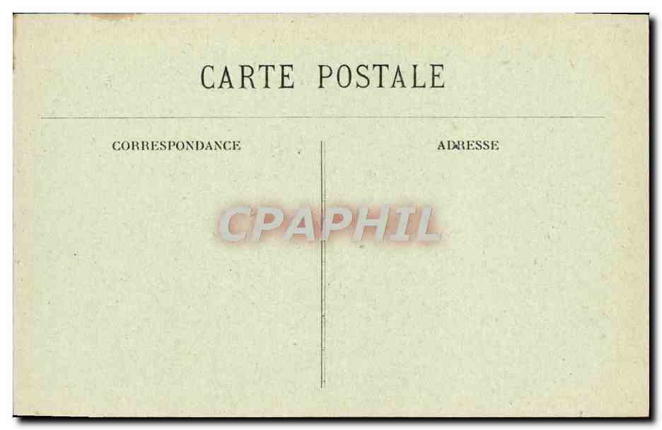 CPA Bateau Cuirasse Bouvet — Verso