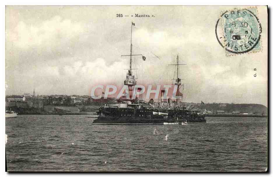 Croiseur de guerre « Masséna » — Nistreté — G.B. n°265