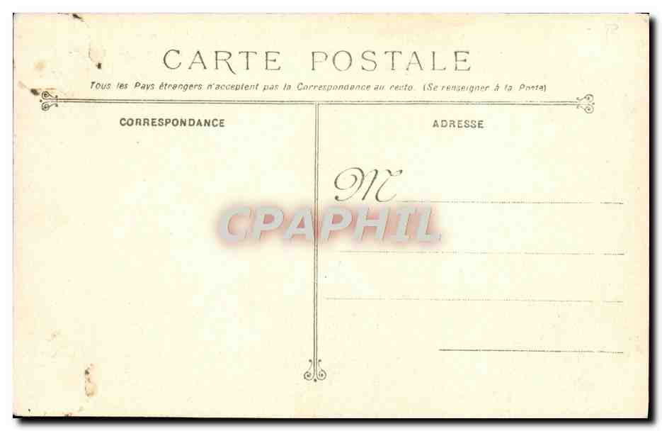 Bouvet - Cuirassé à tourelles — Marine Militaire Française — Phototypie Marcus Bar, Toulon — Verso