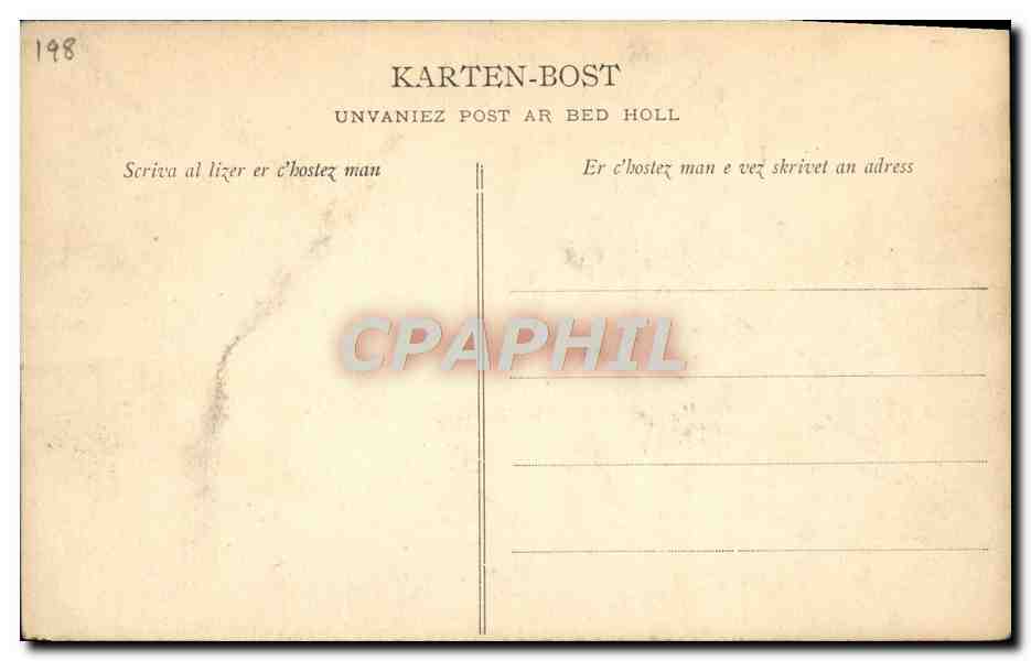Le Croiseur « Isly » — n° 746 — éditeur H. L. (H. L. Paris ?) — Verso