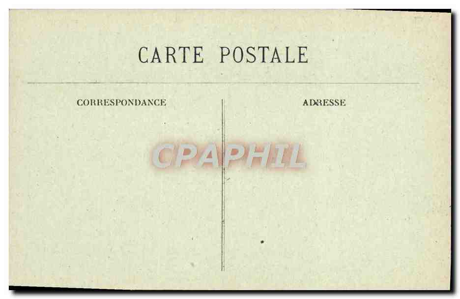 CPA Bateau Cuirasse Bouvet — Verso