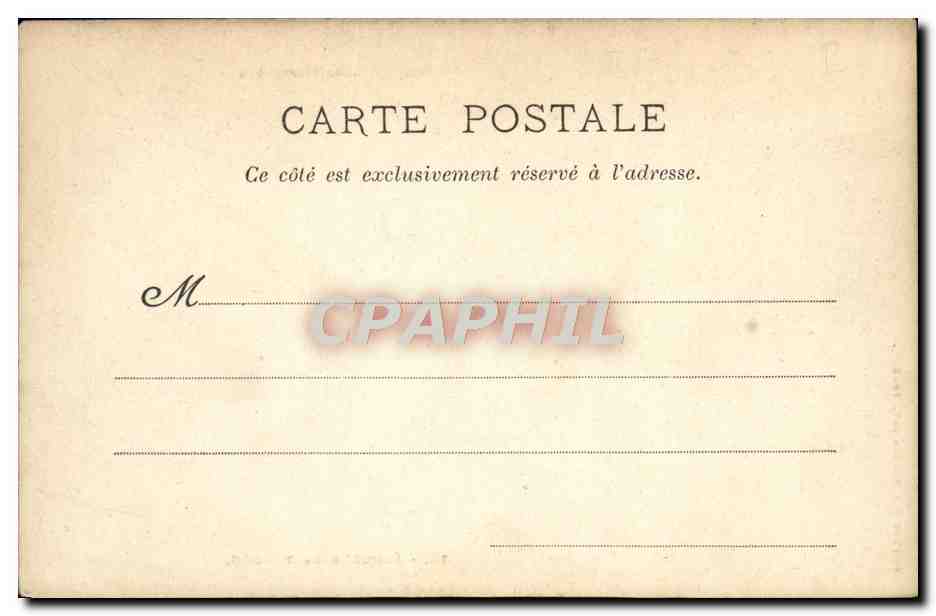 CPA Bateau Echelle de Tangon — Verso