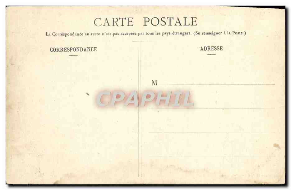 Le Jauréguiberry, Cuirassé d'Escadre — Collection H. Laurent, Port-Louis — Verso