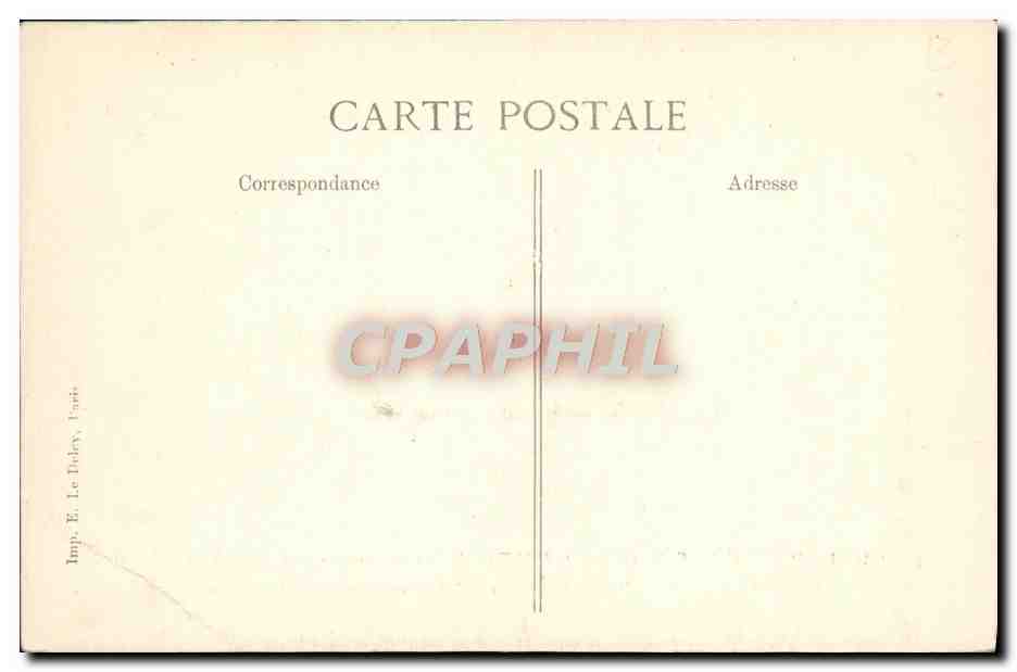 CPA Bateau Voltaire Cuirasse d'escadre — Verso