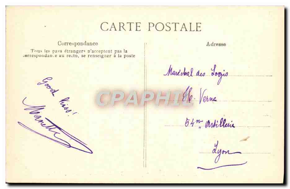 Marine Nationale — 'Justice' — Cuirassé d'Escadre 14.868 tonnes — Éditeur ELP, n°756 — Achterkant