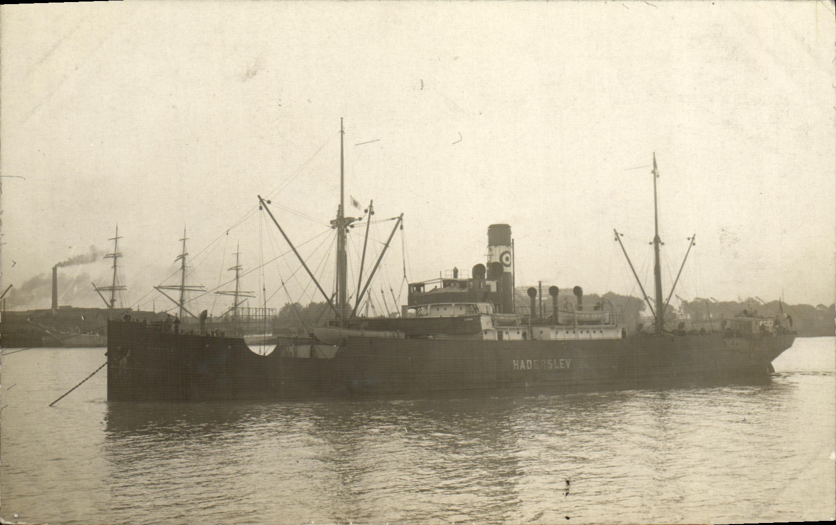 CARTE PHOTO Bateau Le Haderslev