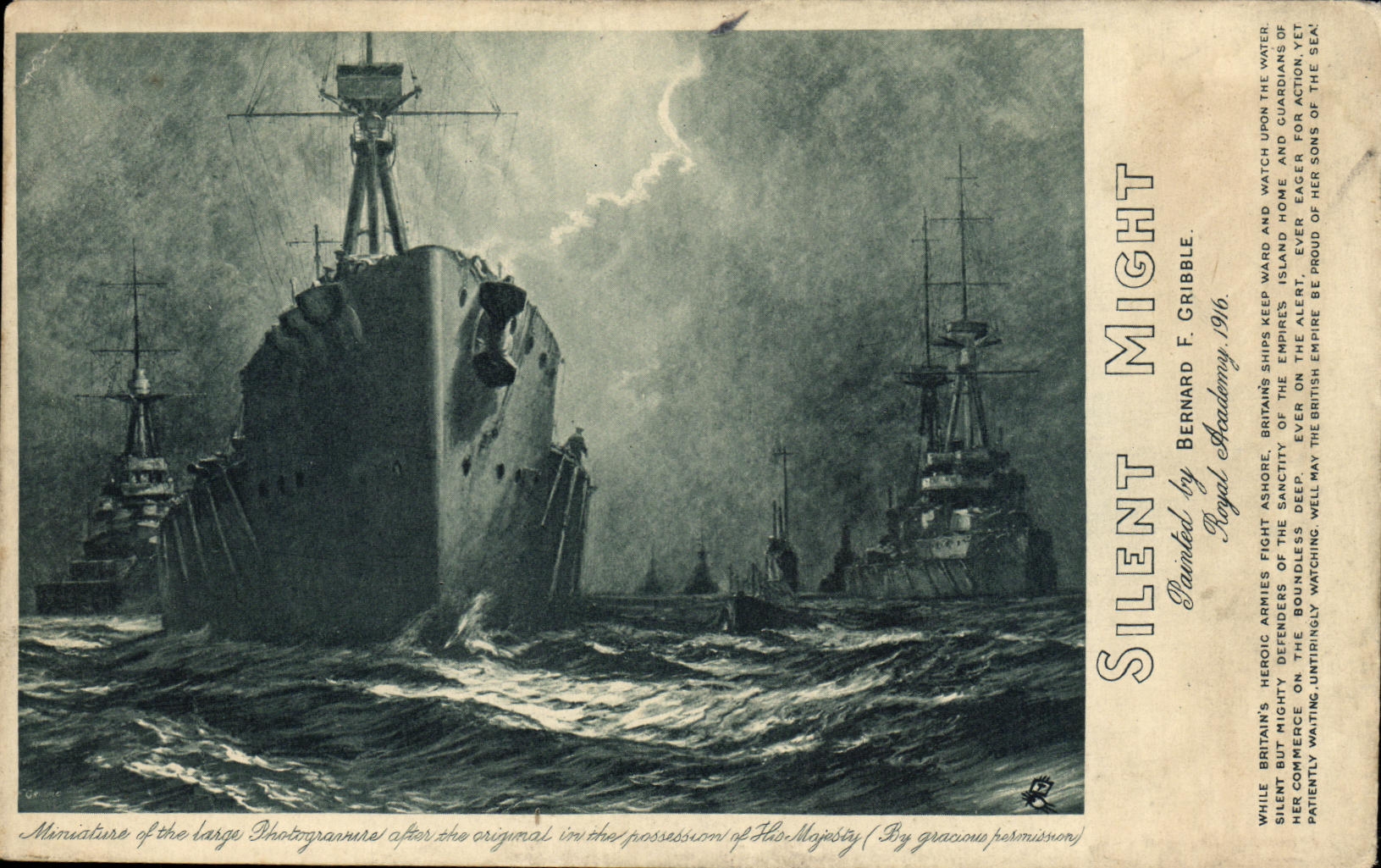 CPA Bateau Silent Night 