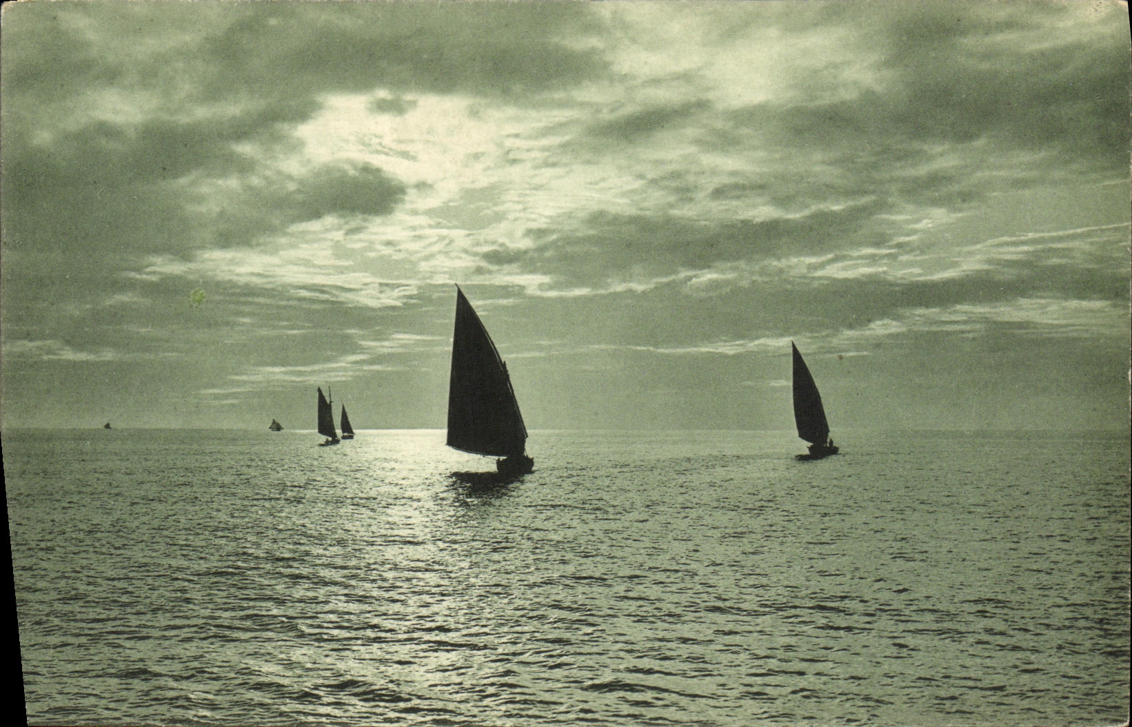 Voiliers sur la mer — Suisse — éditeur Brunner & Cie, Zürich, n° 15787 8. 01-A