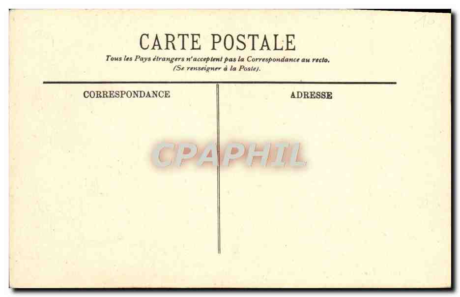 CPA Bateau Voilier Trois Mats en pleine mer — Back