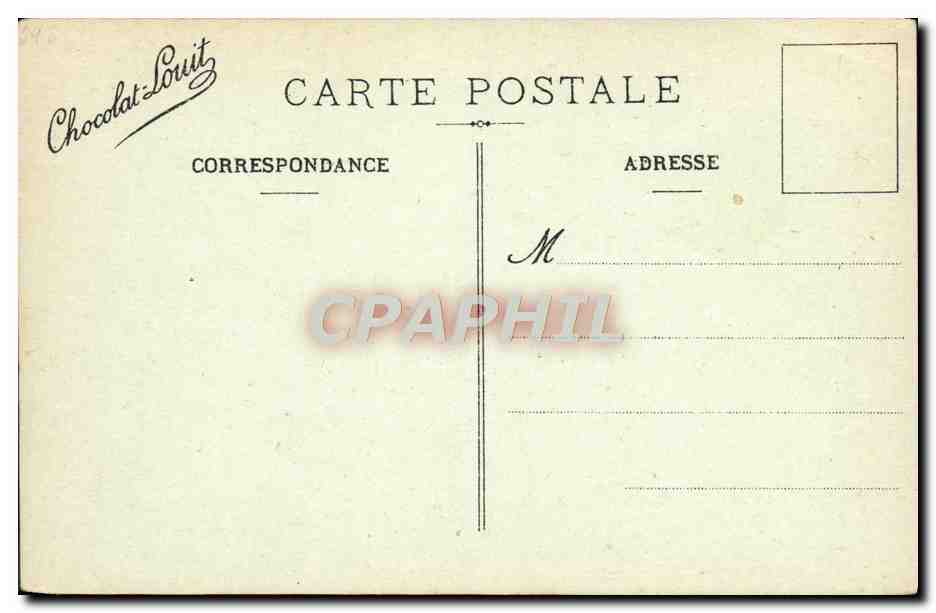 Galère Royale Louis XIV, 1665 — Éditée pour le CHOCOLAT-LOUIT — Reverso