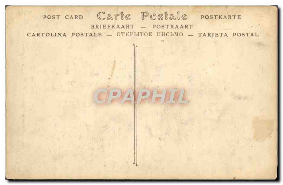 CPA Bateau Marine Le pont d'un cuirasse' — Verso