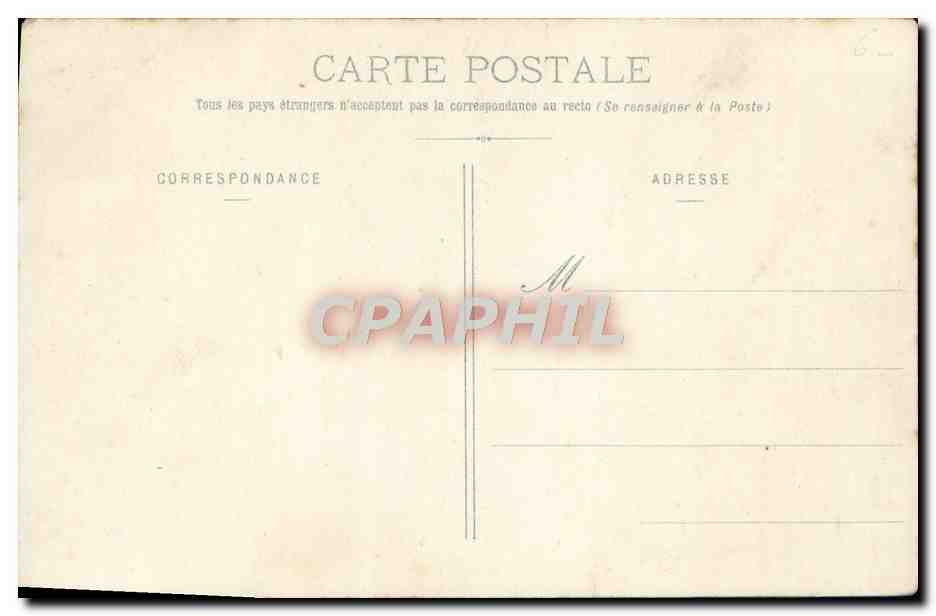 CPA Fantaisie Fleurs  — Rückseite