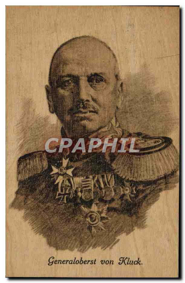 CPA Generaloberst von Kluck Militaria 