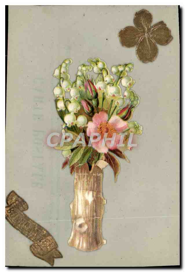 CPA Fantaisie Fleurs 