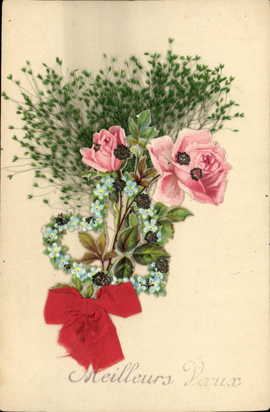 CPA Fantaisie Fleurs 