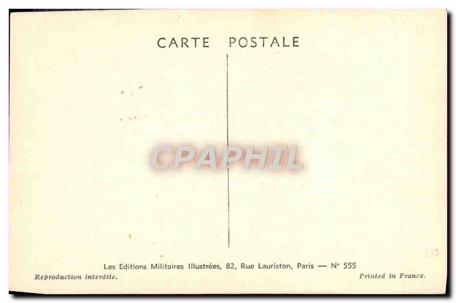 Armée Britannique — Officiers Généraux — Tenue de Campagne — Mauric Foujdar 1940 — Verso