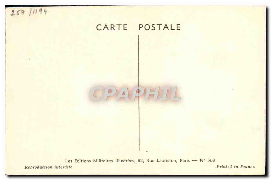 Armée Britannique — Aviateurs — Mauni Goussair 1940 — Reverso