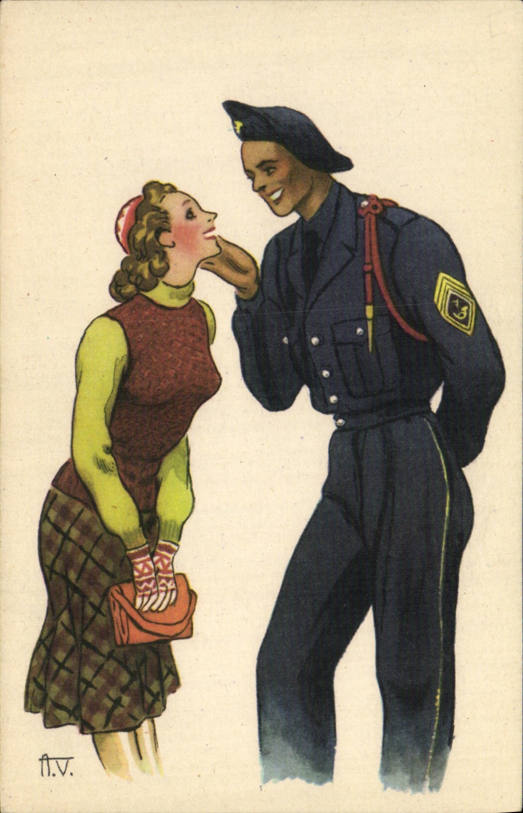 Chasseurs alpins — Uniforme — Éditeur Mirambeau & Cie, Paris, série « Uniformes », n°6