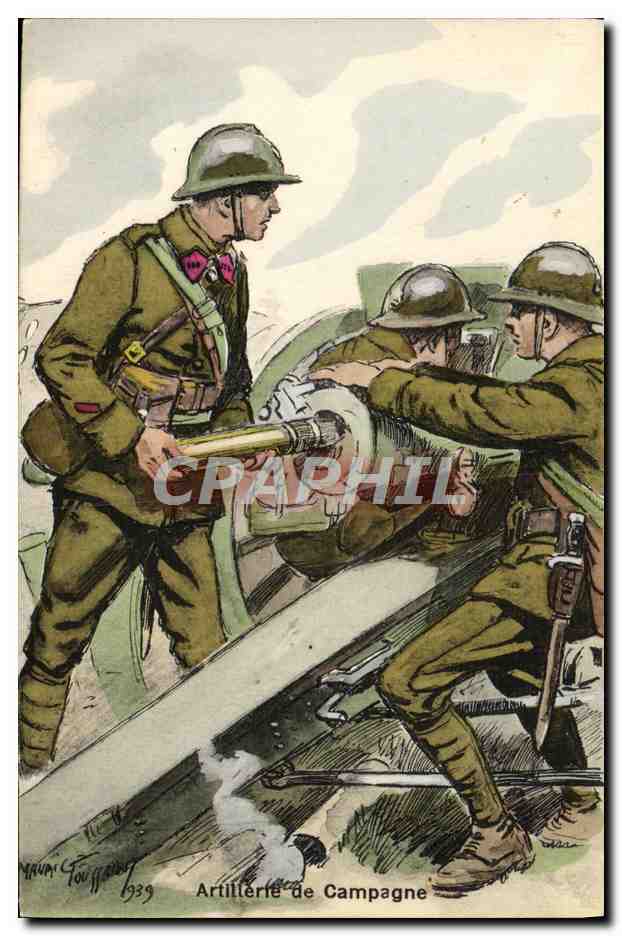 Artillerie de Campagne — Mauny Fougaing 339 — Les Éditions Militaires Illustrées