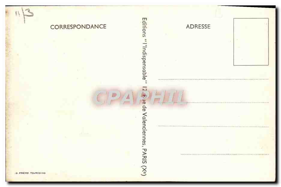 Spontane Effusionen — Willkommensfeier der Amerikaner in Frankreich — 'Welcome'-Sammlung — Nr. 6 — Rückseite