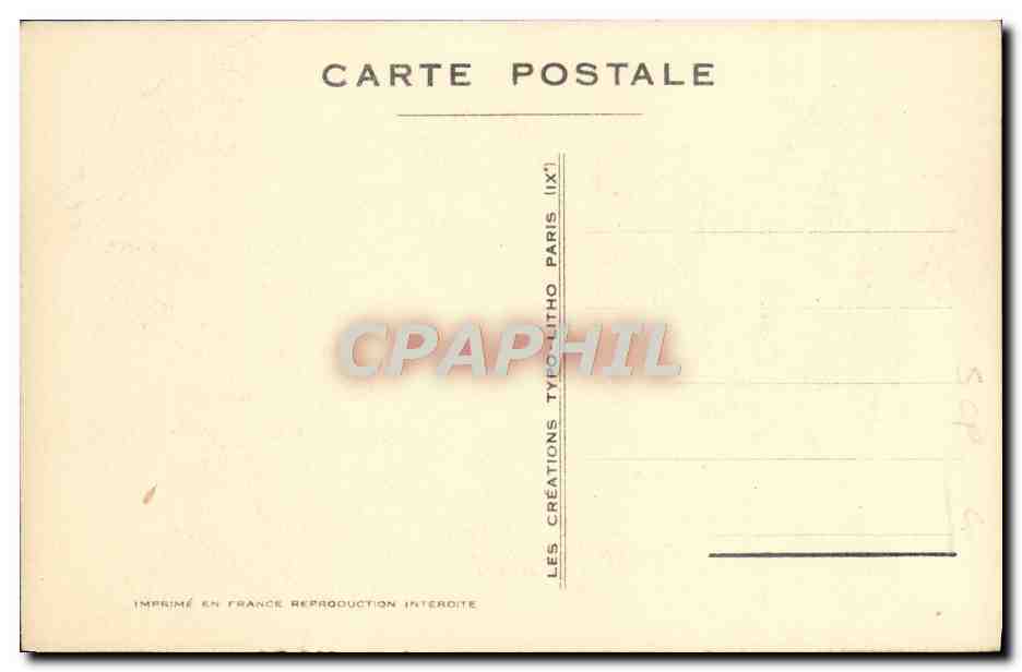 CPA Militaria Pigrate aux armees  — Verso