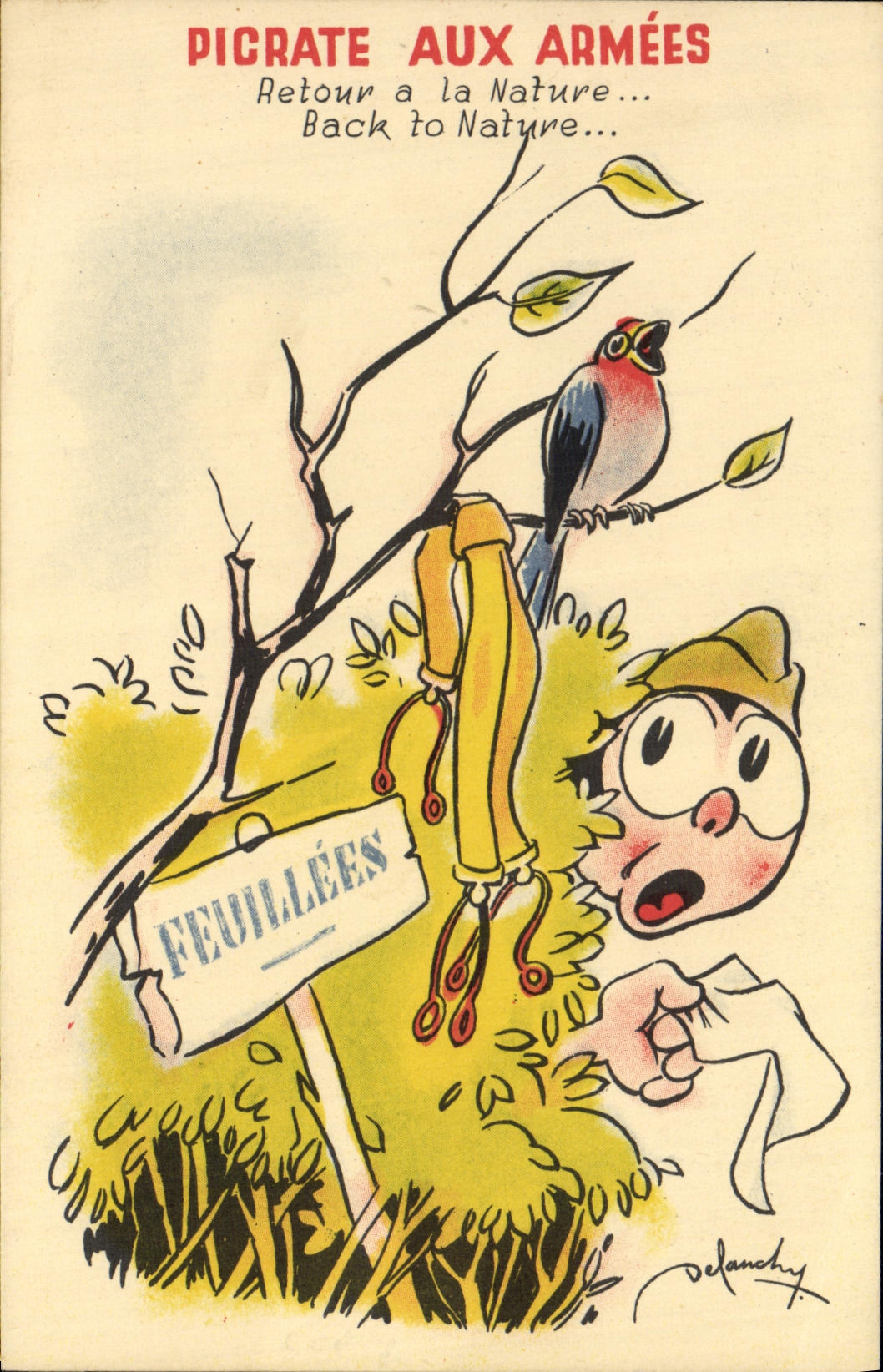 Picrate aux Armées — Retour à la Nature... — Delanchy