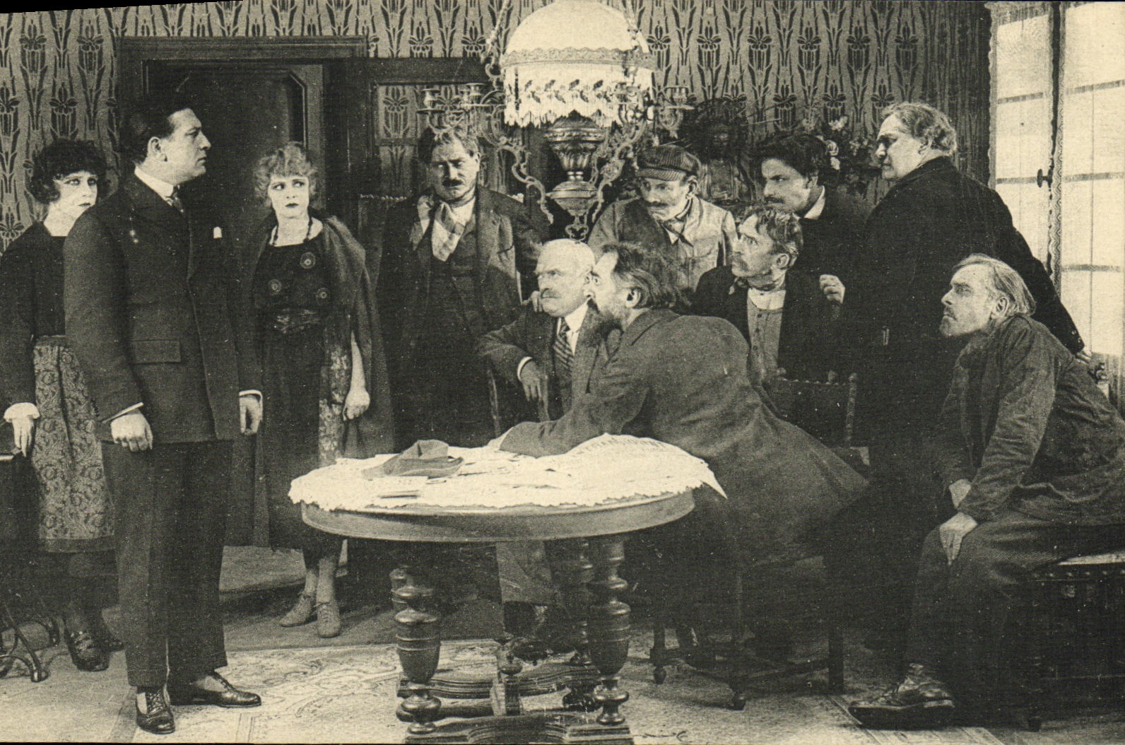 CPA Cinema L'empereur des pauvres Felicien Champsaur Rene Leprince 